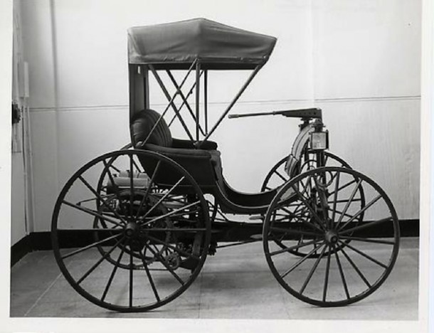 The 1893-94 Duryea is one of the earliest American-made automobiles  - National Museum of American History, Smithsonian Institution 