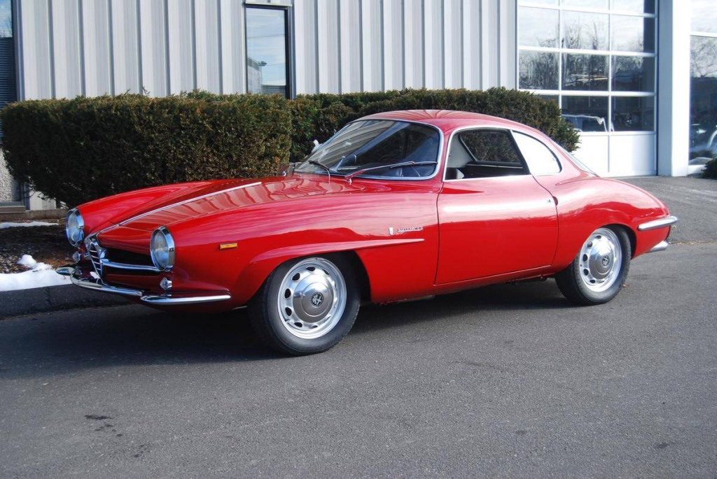 Aerodynamic styling: 1963 Alfa Romeo Guilia SS (Photo ARI)