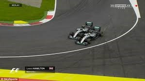Mercedes F1 drivers Lewis Hamilton and Niki Rosberg have been locked in a battle for the championship all season, including this last lap collision in Austria in July  Photo Daily Mail 