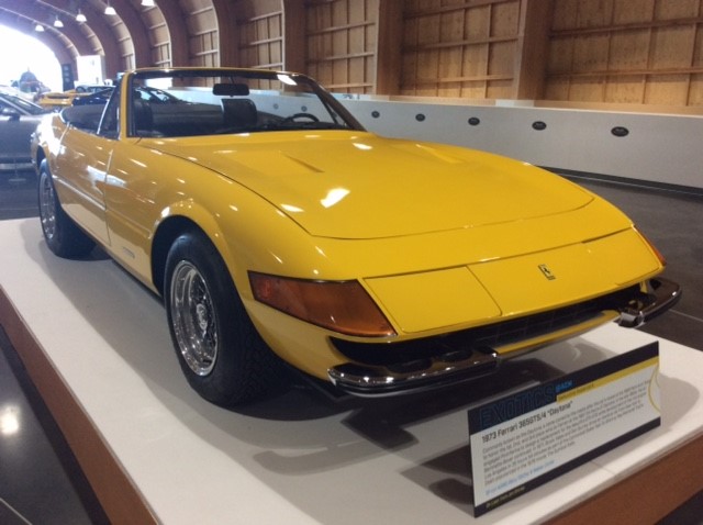 Seductive Supercars: 1973 Ferrari 385GTS/4 “Daytona” spider owned by Jon Shirley