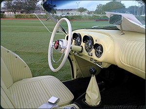 Innovations included sliding entry doors and padded dashboard