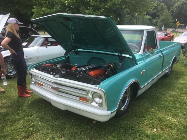 People’s Choice Runner Up, ’68 Chevy C10 Pickup, Cliff Carroll